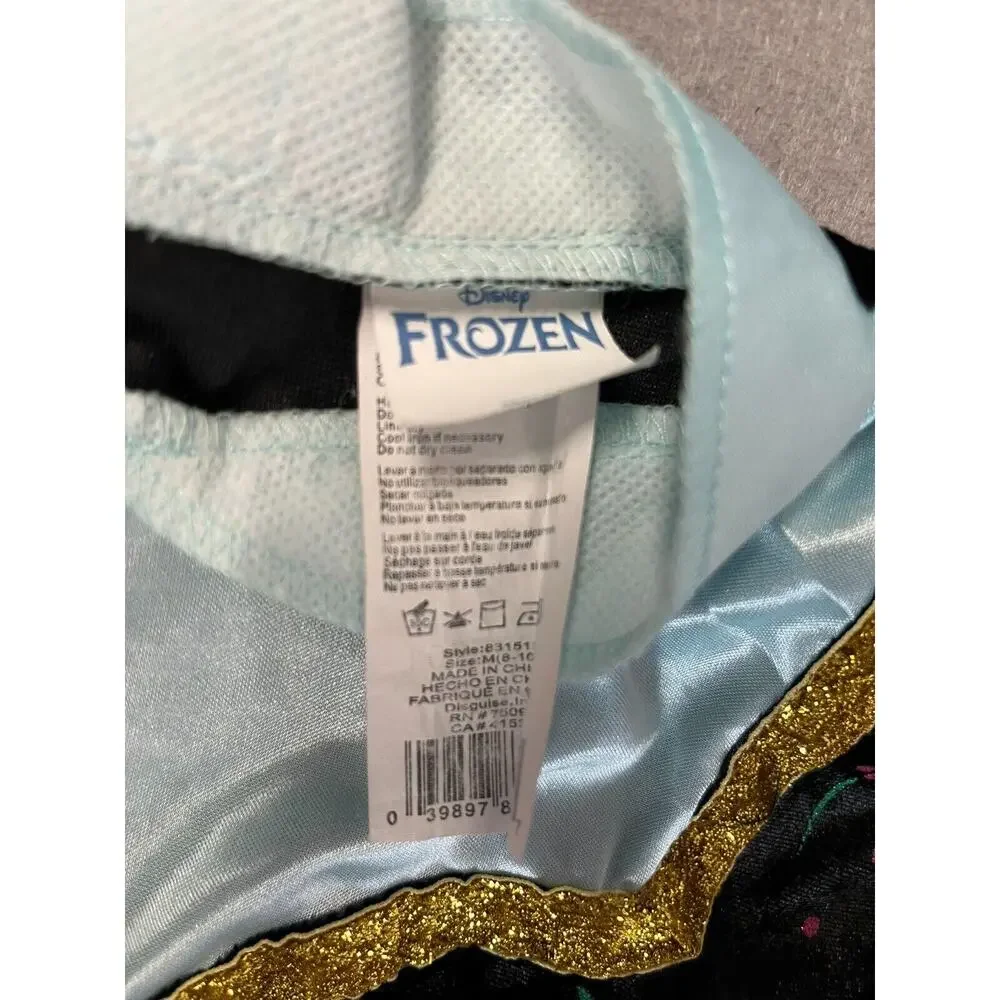 Disney Parks Frozen Ana Halloween Costume Dress 8/10 M Dress Up Princess anna - Picture 4 of 4